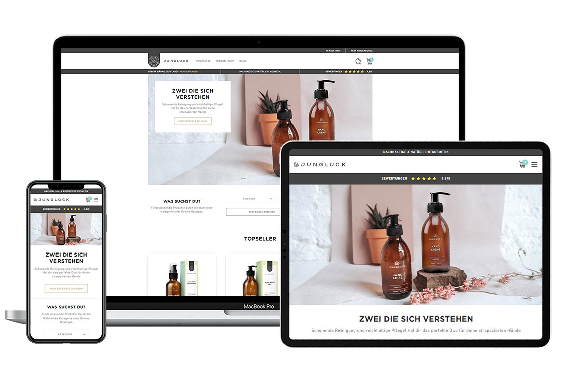 Junglück Screens Junglück Screens